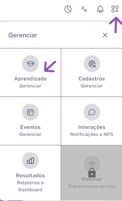 gerenciar aprendizado